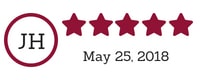 5 Star Zillow Review - Amy Luetke, May 2018