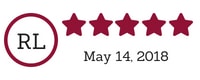 5 Star Zillow Review - Janelle Rhoton Lundin, May 2018