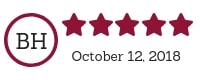 5 Star Zillow Review - Amy Luetke, October 12 2018