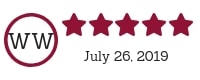 5 Star TPS Website Review - Irma Starbuck, July 29, 2019