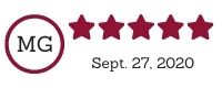 5 Star TPS Website Review - Marci Pattillo, Sept 27, 2020