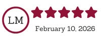 5 Star TPS Review - Meg Rouse, February 10, 2026